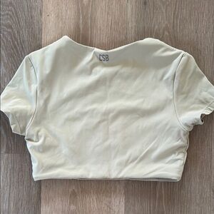 CSB light green crop Top
